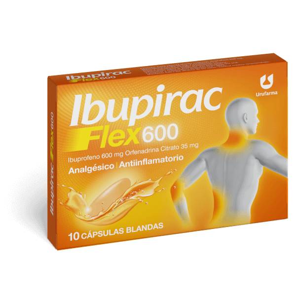 Ibupirac | IBUPIRAC FLEX 600 CÁPSULAS BLANDAS